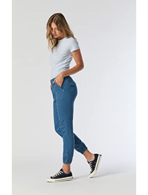 Mavi Women's Ivy Mid Rise Slim Leg Cargo Pants