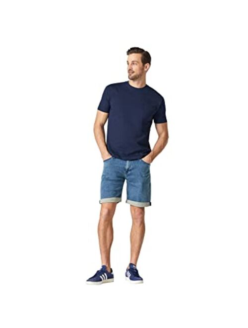 Mavi Men's Brian Mid-Rise Denim Shorts