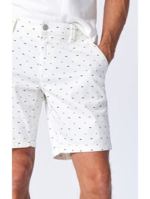 Mavi Men's Jacob Cropped Mid-Rise Slim Shorts