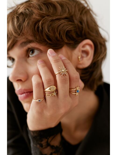 Urban outfitters Atlas Ring Set