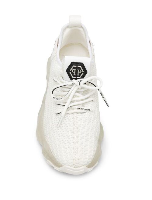 Philipp Plein Runner hexagon logo sneakers