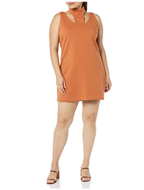 TEREA Women's Christella Sleeveless Cutout Mini Dress