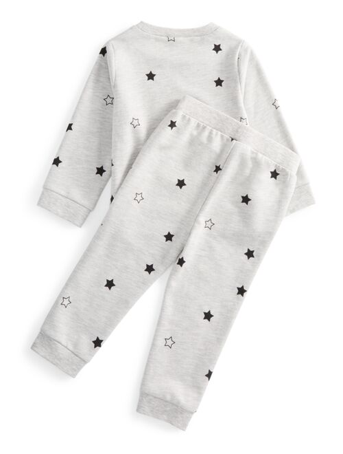 First Impressions Baby Boys 2-Pc. Star-Print Shirt & Pants Set, Created for Macy's