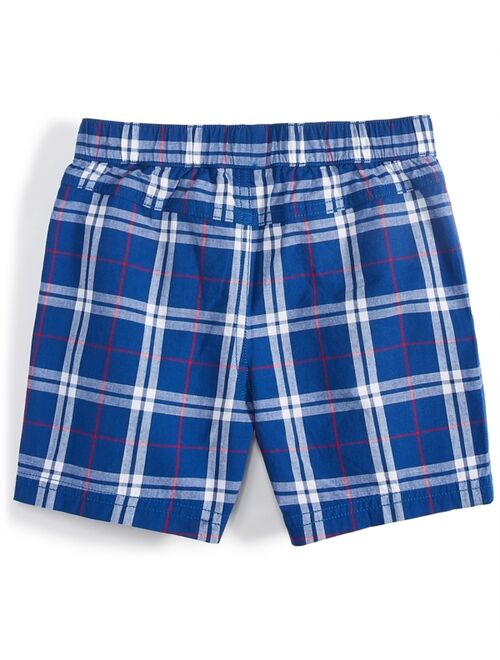 First Impressions Toddler Boys Plaid Boating Shorts, Created for Macy's