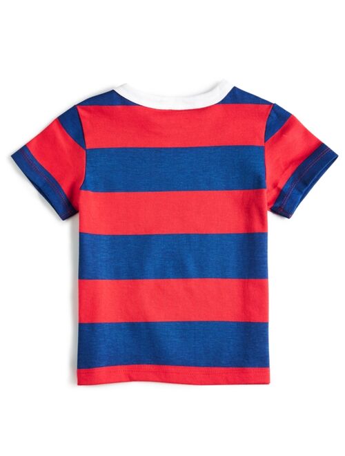 First Impressions Toddler Boys Rugby Stripe T-Shirt, Created for Macy's