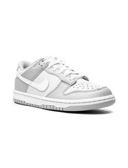 Kids Dunk Leather Low Top Sneakers