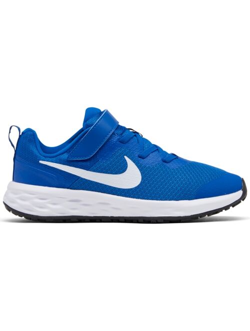 Nike Little Kids Revolution 6 Stay-Put Closure Casual Sneakers from Finish Line