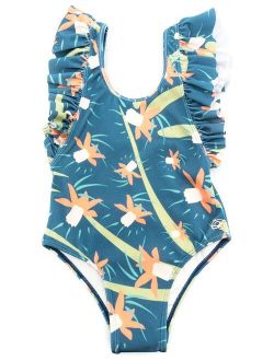 Brigitte floral-print swimsuit