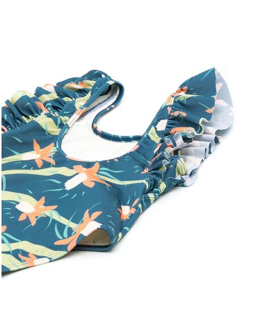 Brigitte floral-print swimsuit