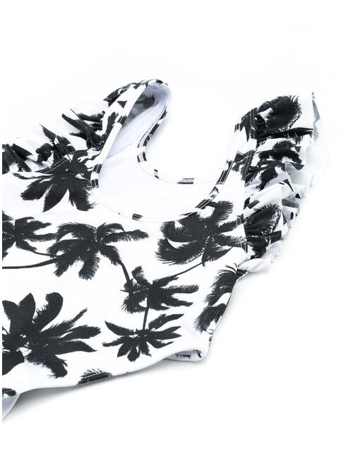 Brigitte palm tree print swimsuit