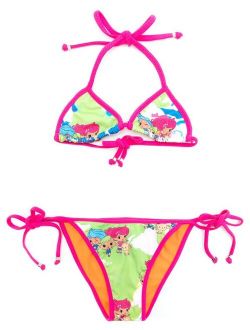 printed AMIR SLAMA + CHOCOLIX bikini set