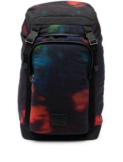 Paul Smith tie-dye print effect backpack