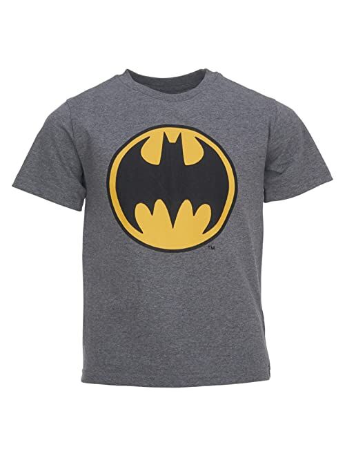 DC Comics Justice League Superman The Flash Batman 3 Pack Graphic T-Shirt