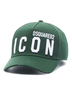 Logo-Embroidered Cotton Green Cap