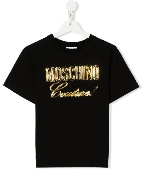 Moschino Kids logo-print T-shirt