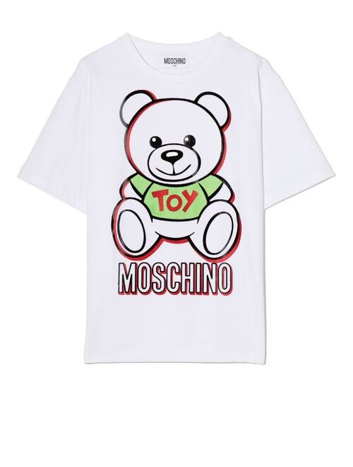 Moschino Kids Teddy-Bear motif T-shirt