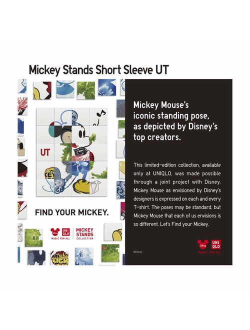 Uniqlo Mickey Stands UT (Short-Sleeve Graphic T-Shirt)