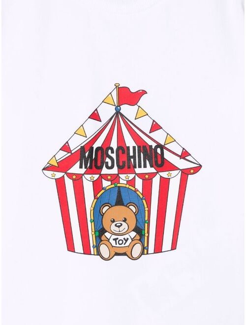 Moschino Kids Teddy Bear-print T-shirt