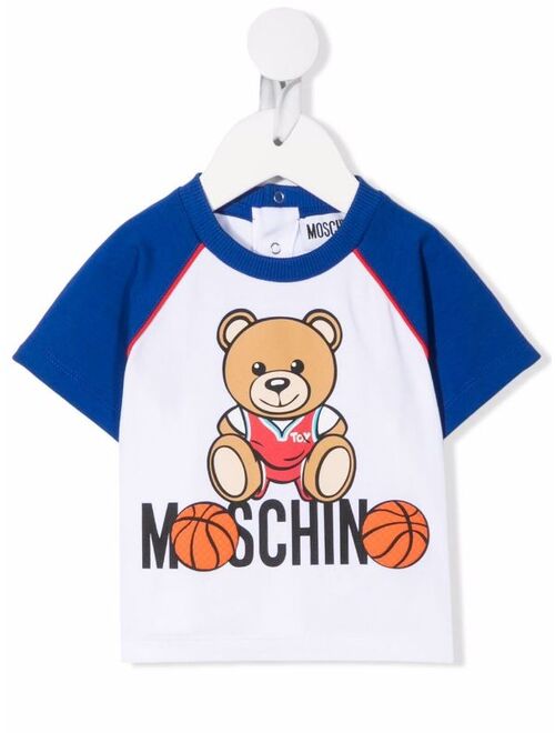 Moschino Kids Teddy Bear motif T-shirt