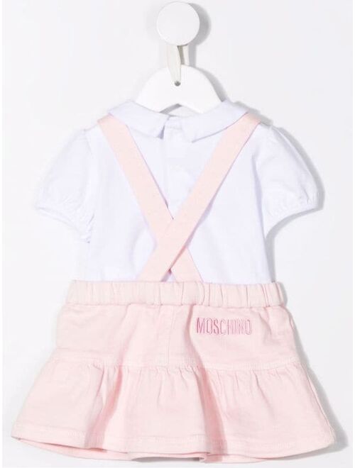 Moschino Kids Teddy Bear motif skirt set