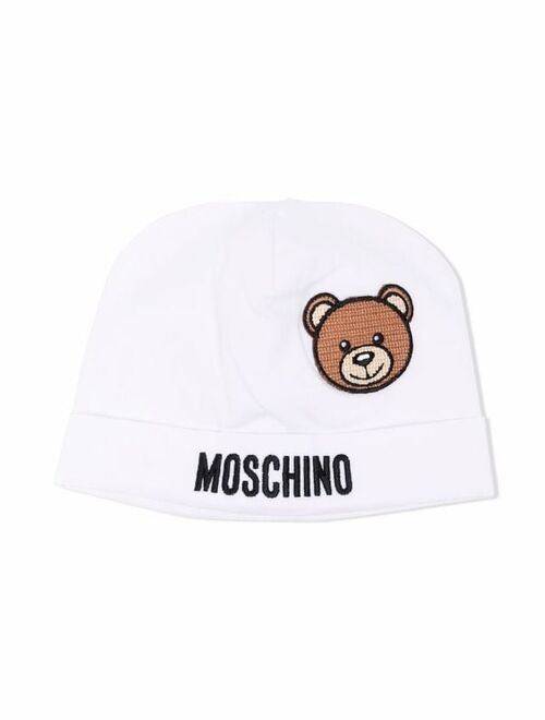 Moschino Kids embroidered logo cap