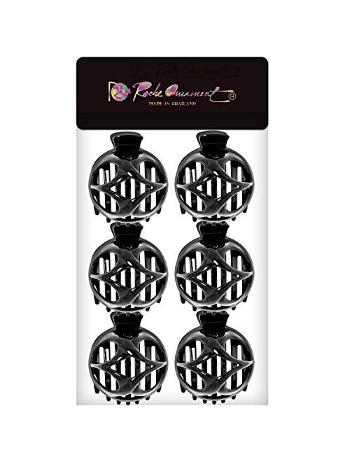 RC ROCHE ORNAMENT Womens Grip Secure Side Slide In Hair Claw Accessory Clips