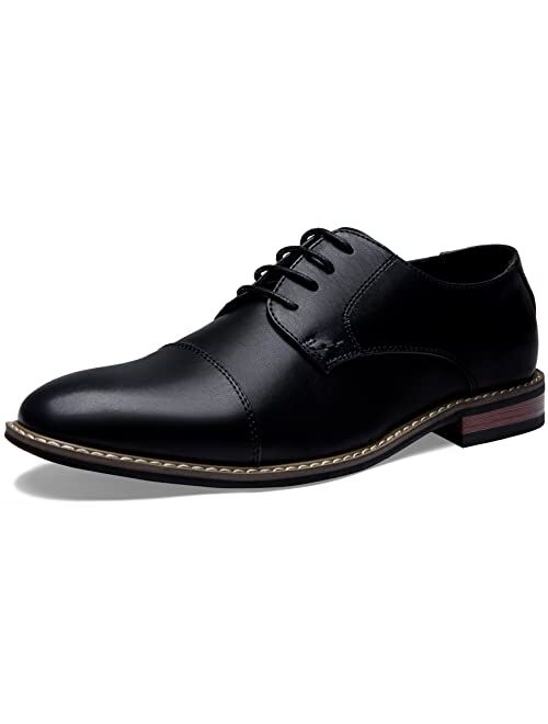 Jousen Men's Dress Shoes Classic Oxfords Formal Business Shoes Modern Derby Oxford