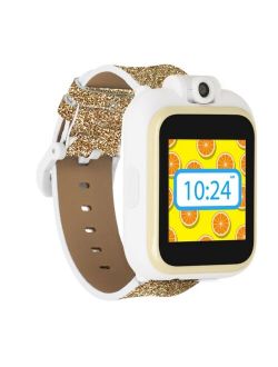 PLAYZOOM Kid's 2 Gold Tone Star Print Tpu Strap Smart Watch 41mm