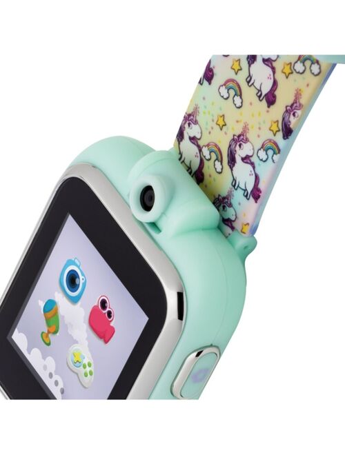 Playzoom Kids Smartwatch with Tie Dye Unicorn Printed Strap