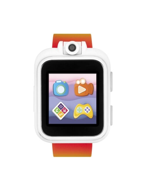 PLAYZOOM Kid's 2 Rainbow Print Tpu Strap Smart Watch 41mm