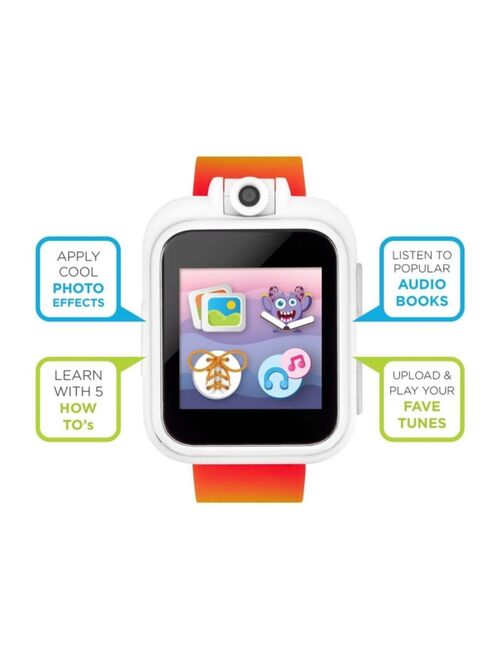 PLAYZOOM Kid's 2 Rainbow Print Tpu Strap Smart Watch 41mm