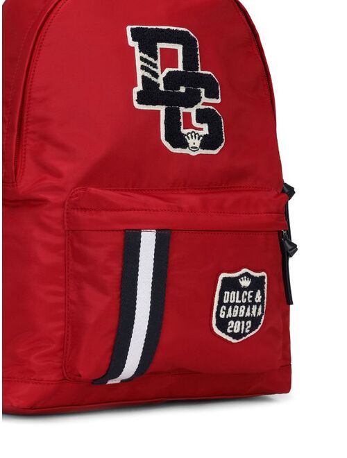 Dolce & Gabbana Kids DG patch backpack