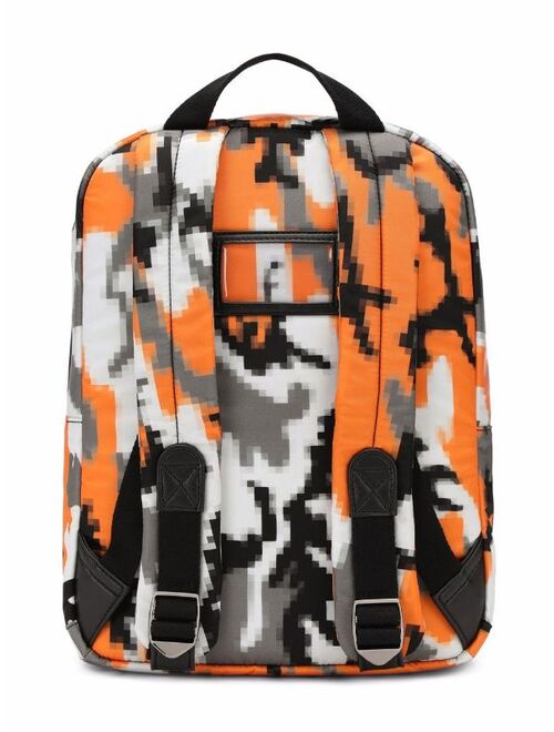 Dolce & Gabbana Kids camouflage print backpack