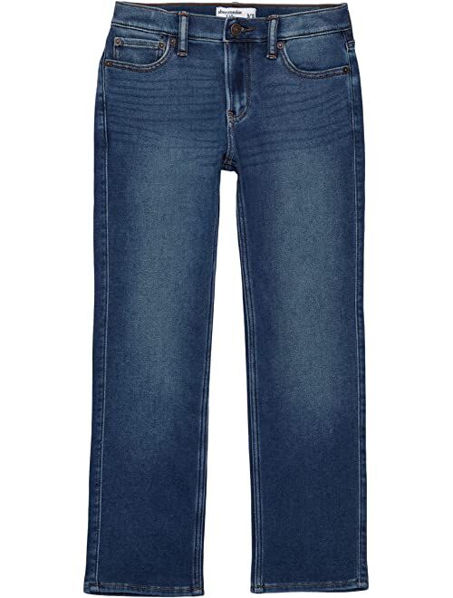 Abercrombie & Fitch abercrombie kids Straight Jeans in Medium (Little Kids/Big Kids)