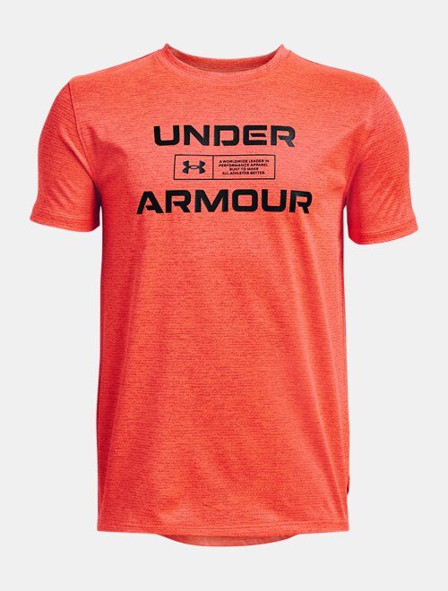 Under Armour Boys' UA Vented Graphic Short Sleeve