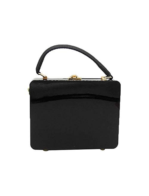 Boutique De FGG Novlety Designer Acrylic Shoulder Bag for Women Tote Purse and Handbags Box Clutch Crossbody Bag