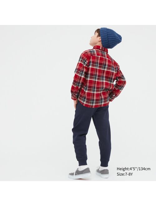 Uniqlo Flannel Checked Long Sleeve Shirt