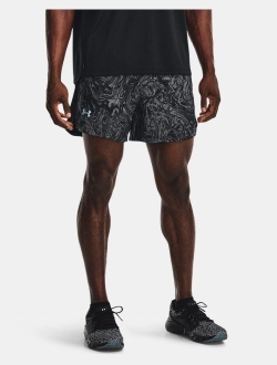 Men's UA Launch SW 5'' Printed Shorts