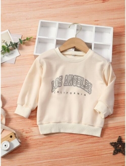 Baby Letter Graphic Sweatshirt