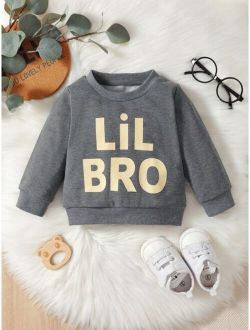 Baby Letter Graphic Sweatshirt