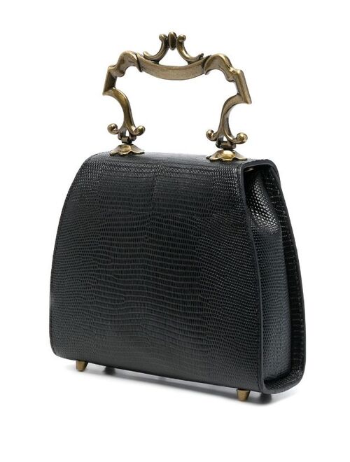 Moschino sculpted top-handle tote bag