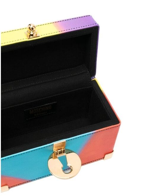 Moschino case-style box tote bag