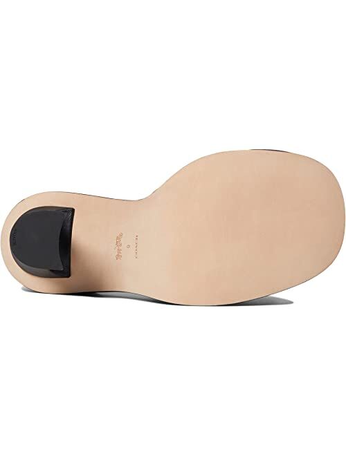 COACH Quincey Leather Sandal