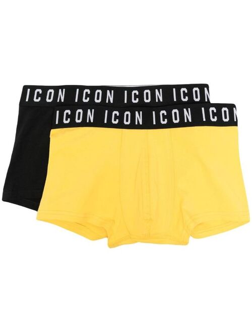 Dsquared2 Kids TEEN two-pack Icon boxer briefs