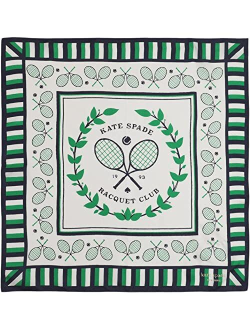 Kate Spade New York Racquet Club Silk Bandana