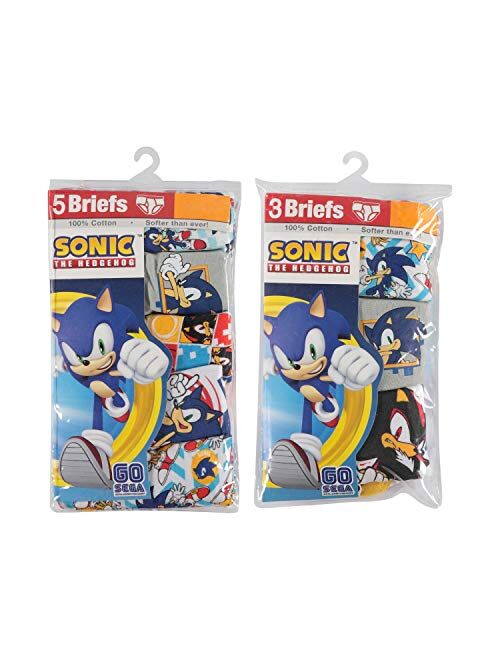 Sonic The Hedgehog boys Underwear Multipacks