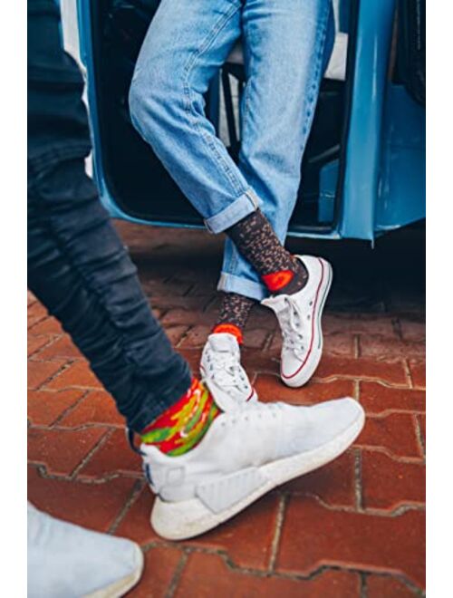 Rainbow Socks x Pepsi: Food Truck Socks for Men & Women - 3 Pairs