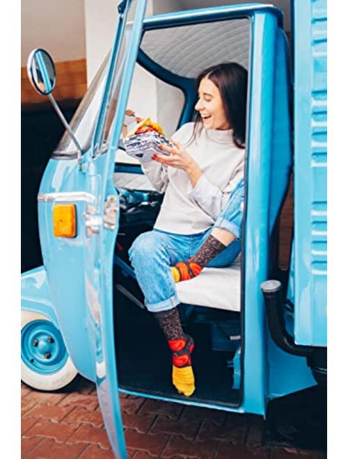 Rainbow Socks x Pepsi: Food Truck Socks for Men & Women - 3 Pairs