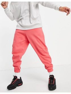 oversized sweatpants in pink - PINK - part of a set