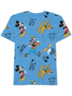 Little Boys Mickey Mouse Printed T-Shirt